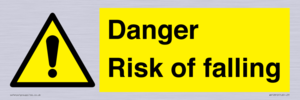 Danger Risk of falling